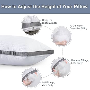 Amazon.com: Leeden Body Pillow for Adults - Premium White