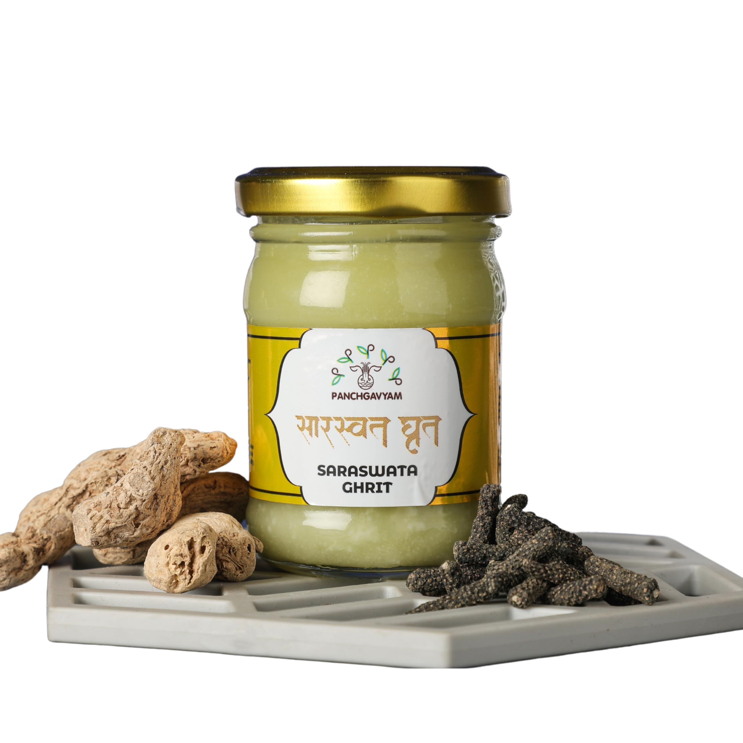 Saraswat Ghrit/Ghee |Speech delay supplement for kids|supplement for Focus, Memory, Brain wellness|Especially Development for Children|Useful in Speech Delay, Speaking Difficulties,Lack of Concentration & Memory Booster for All Ages| Savoury Ghee| DHA for memory & concentration|Omega 3+ Multivitamin for Kids,Sugar Free, DHA + EPA & Vitamins, Booster for Brain, Heart, Eyes, Immunity & Total Health.