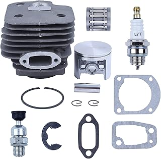 Atunee 52mm Cylinder Piston Kit for Husqvarna 268 272 272XP 268XP 61 268K Chainsaw Parts with E-Clip Needle Bearing Replace 503758172 503609671