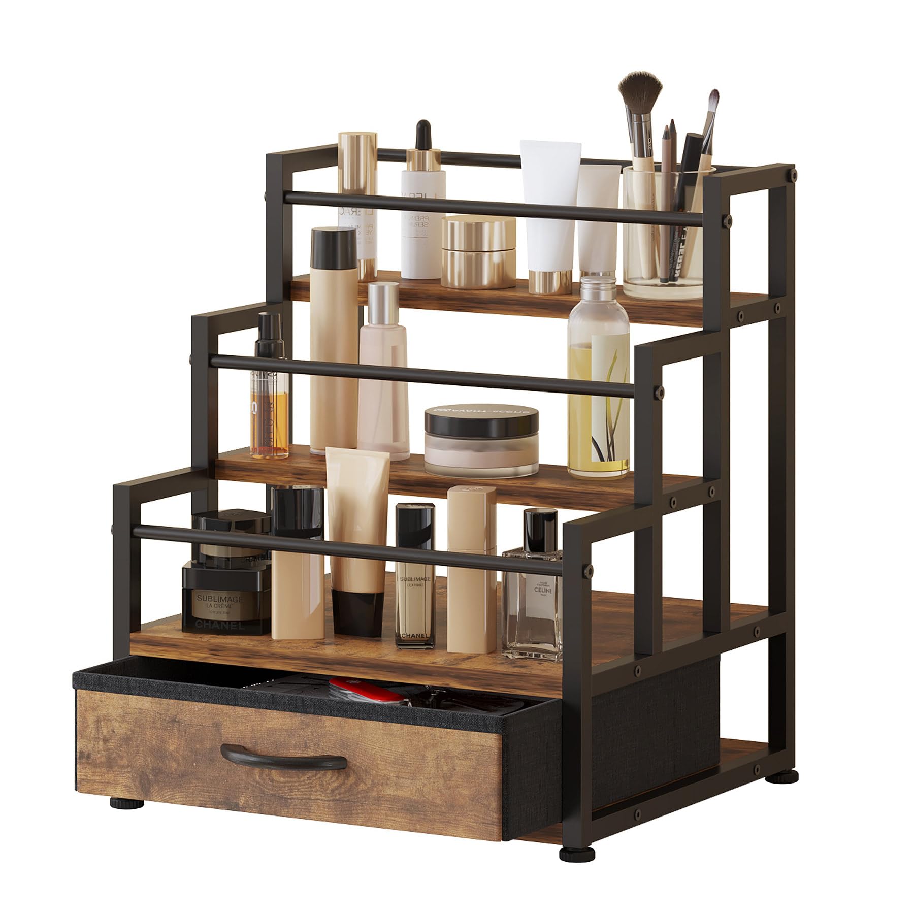 VonDream Coffee Syrup Rack Organizer