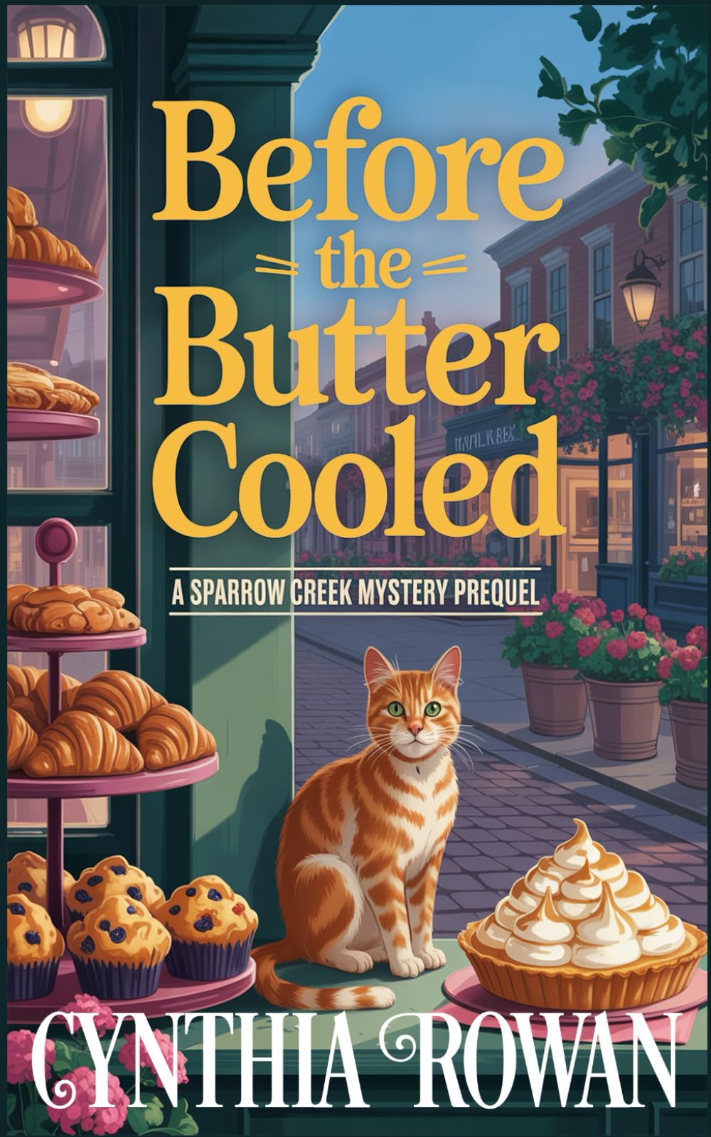 Before the Butter Cooled: A cozy baking mystery (A Sparrow Creek Mystery)
