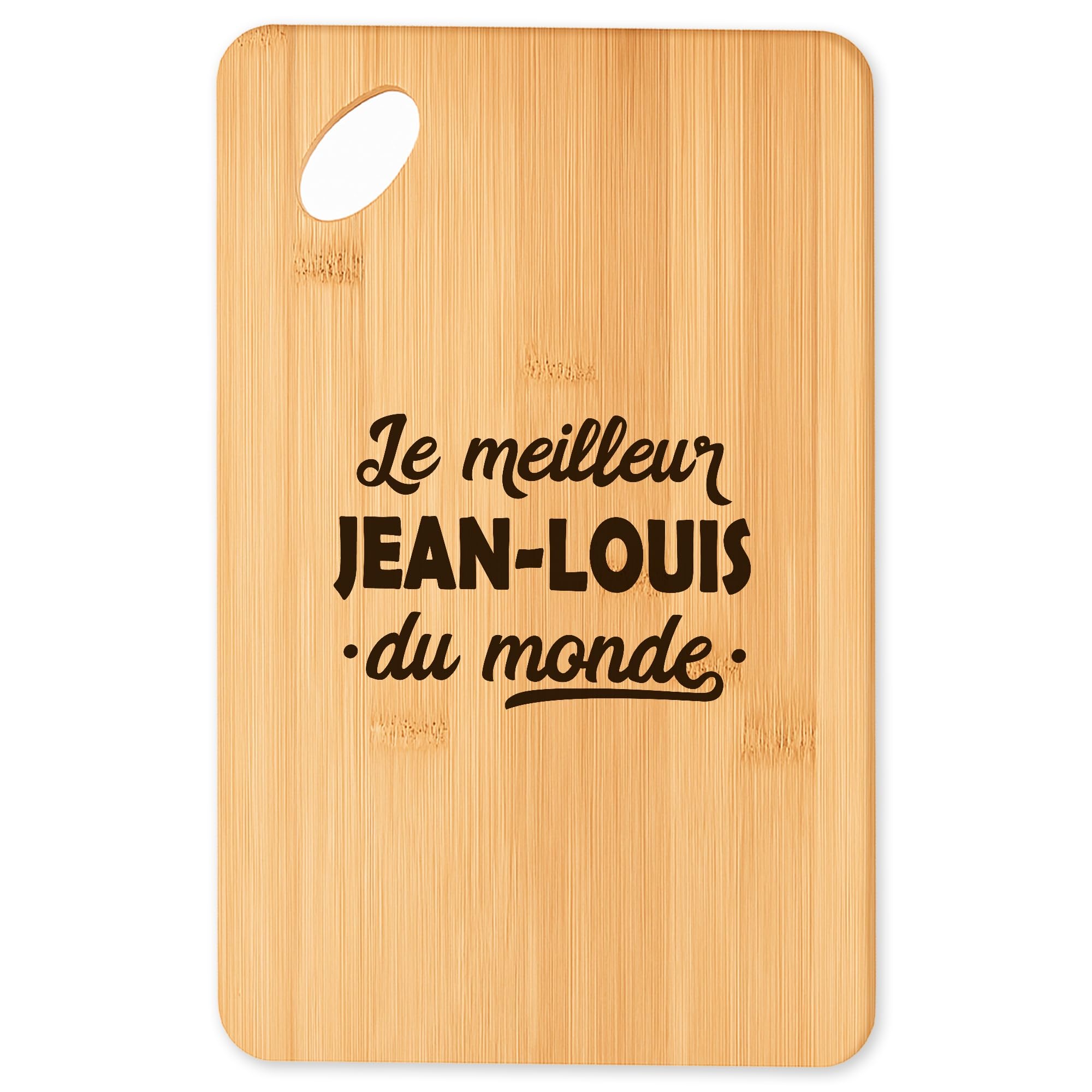 Planche en bambou de qualité supérieure Super Jean-Louis 2 pour apéritif et cuisine