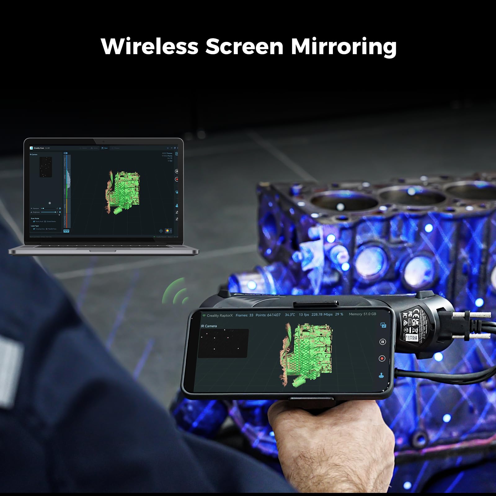 Amazon.com: Creality Scan Bridge for 3D Scanner CR-Scan Otter