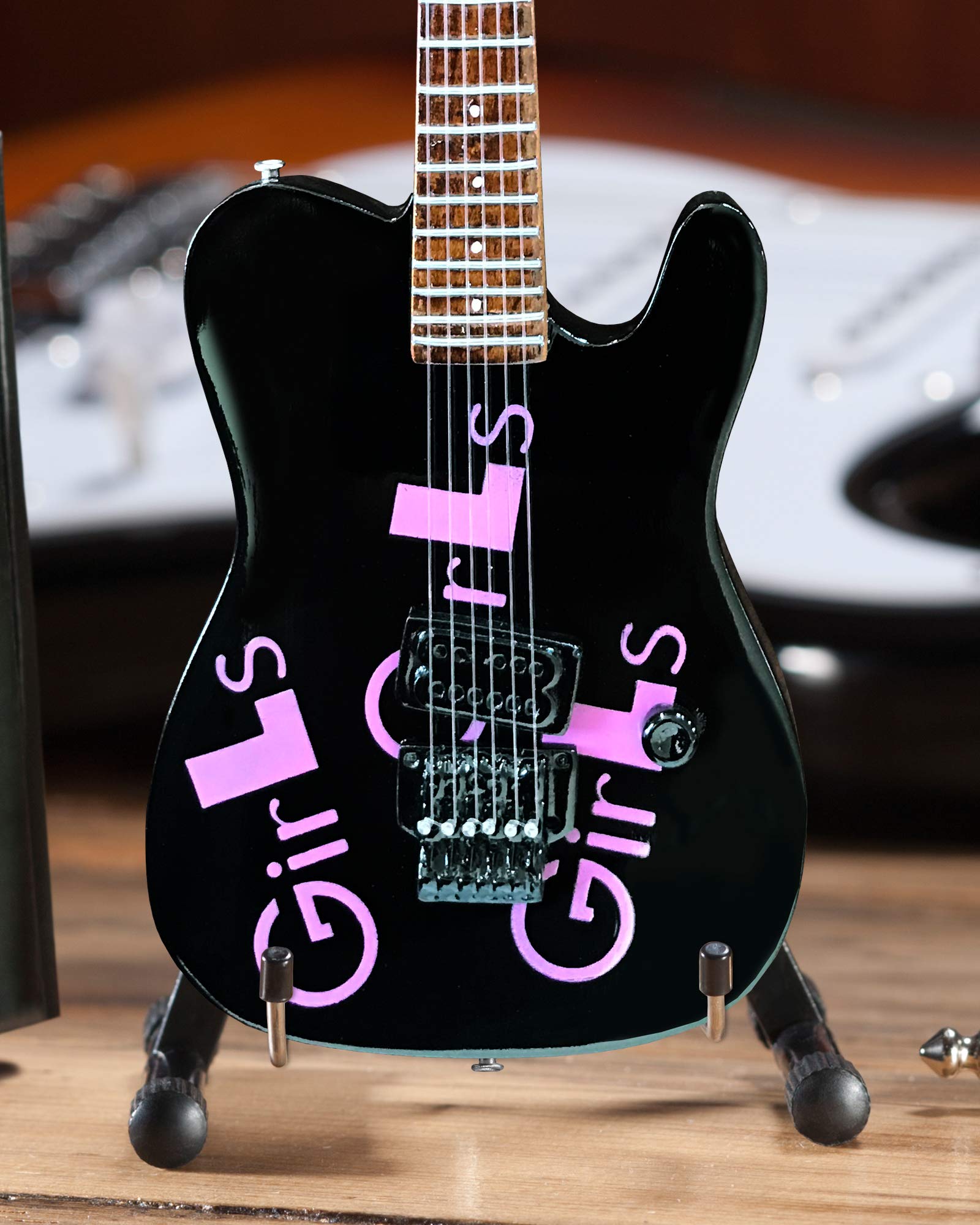 Axe Heaven Mick Mars Girls, Girls, Girls Mini Guitar Replica