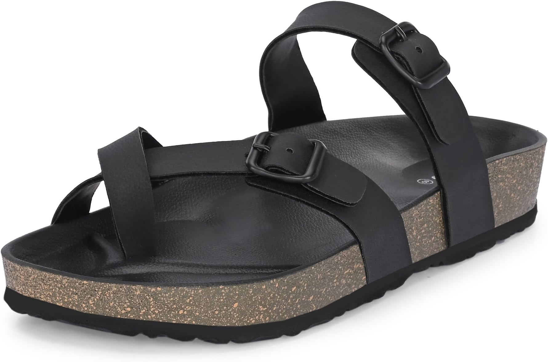 Centrino Sandals for Men | Berkin-Style Slip-On Casual Sandal with Open Toe Design | Comfortable PU Footbed, Arch Support & Lightweight On-Grip Sole for Outdoor Wear (7312)