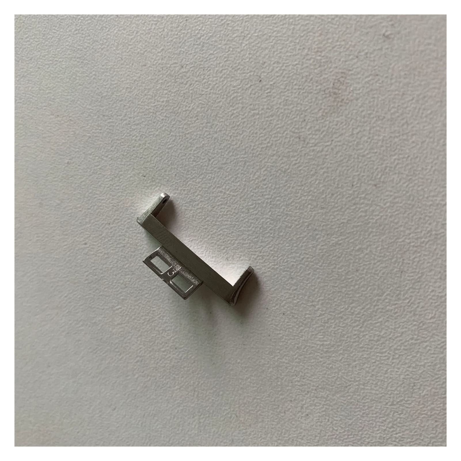 LFVFGHARAL 2 Pieces Watch Fit Smart Wristband Connection Accessories Metal Head Grain Metal Watch Strap Connector Watch Band