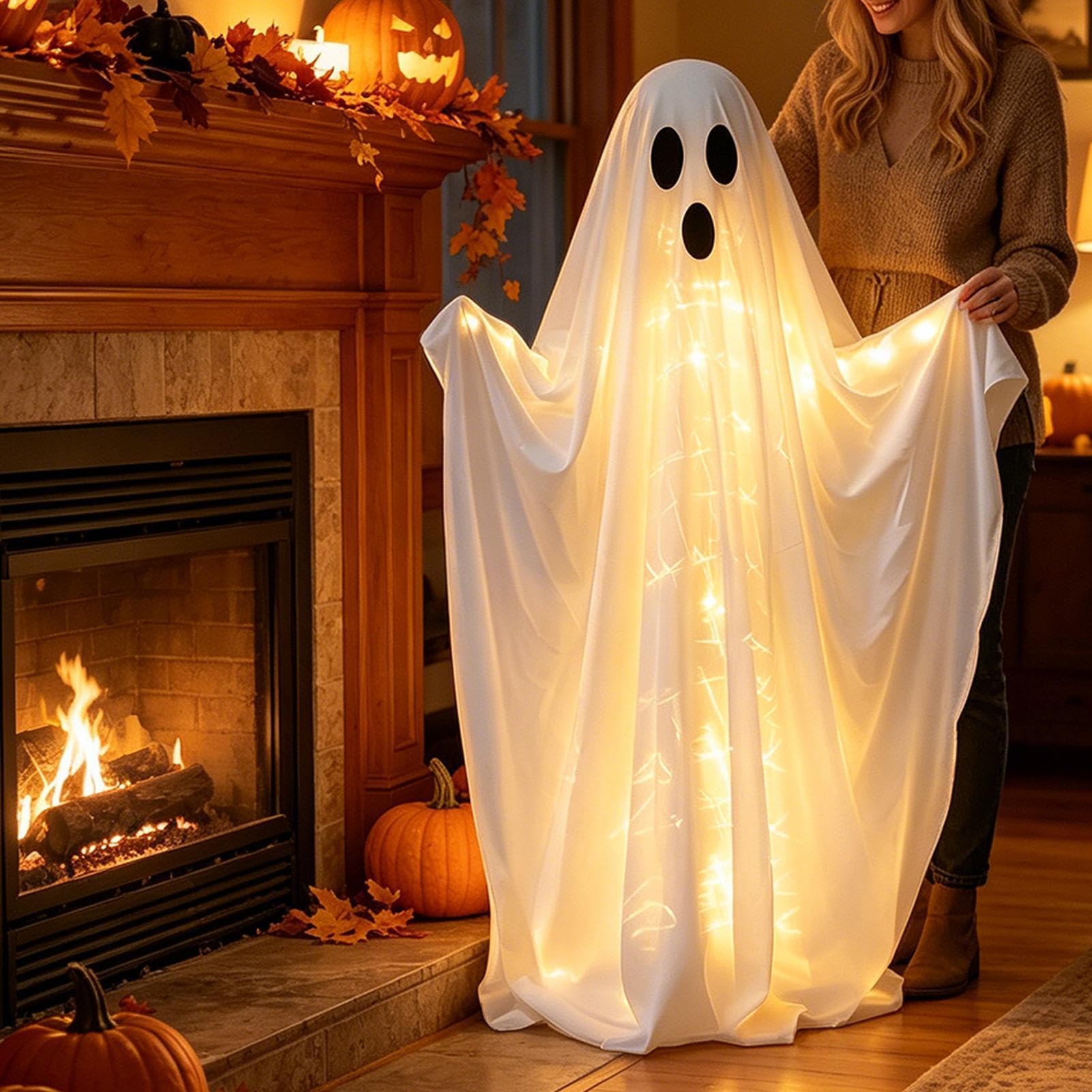 Decorazioni Fantasma Per Halloween Decorazione da Festa Bianca Spaventosa