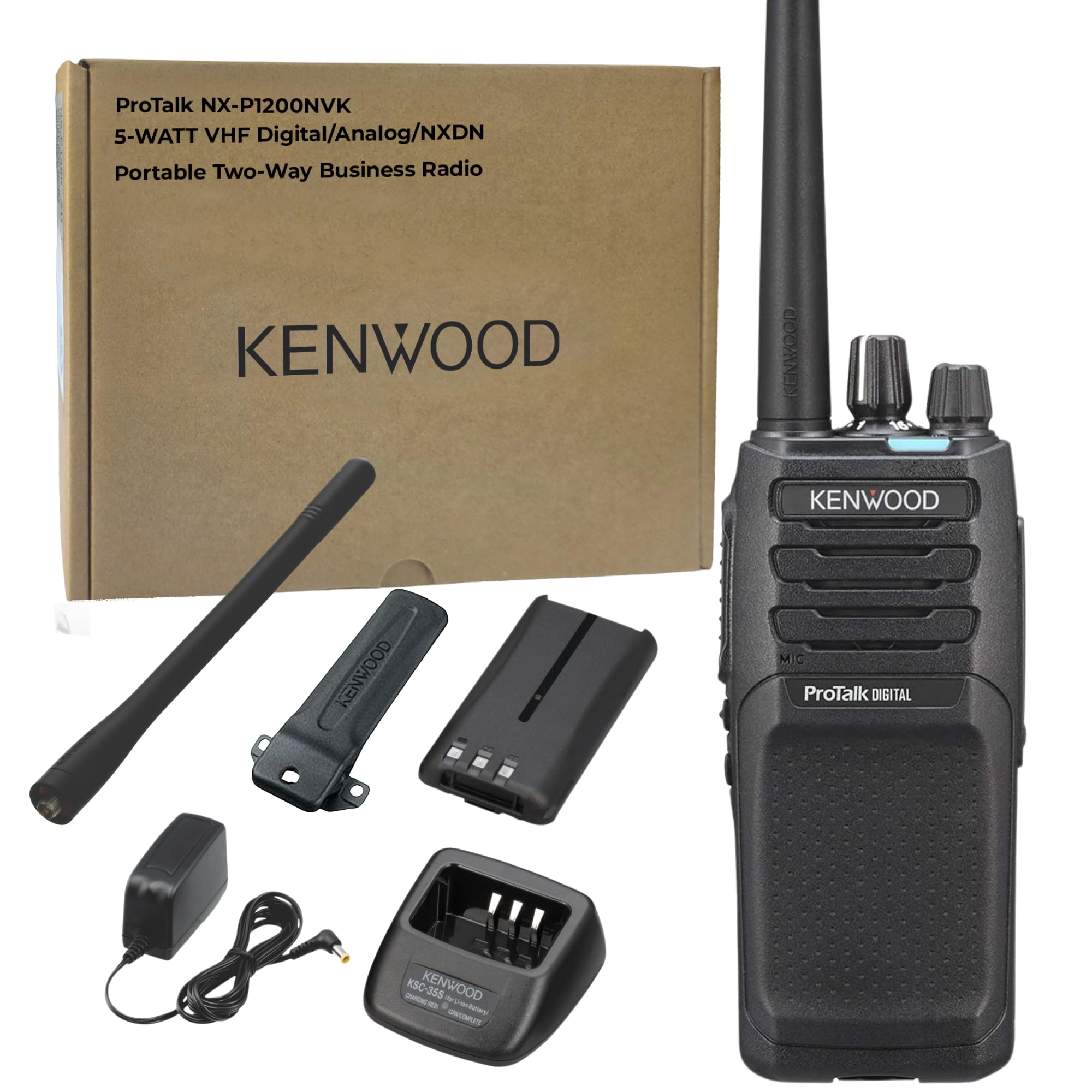 Amazon.com: KENWOOD ProTalk NX-P1200NVK VHF Two-Way Business Radio