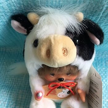 Amazon.co.jp: OSモンチッチ令和3年干支丑ウシ2021セキグチ