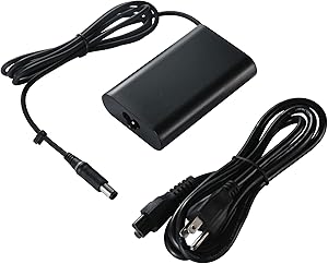 Slim 65W AC Adapter Charger Compatible with Dell Latitude 7480 7490 7290 E6430 E6440 E6500 E6510 E6520 E6530 E6540 E7240 E7250 E7440 E7450 Inspir 17R 5720 5721 5737 15R 7520 Power Supply Cord