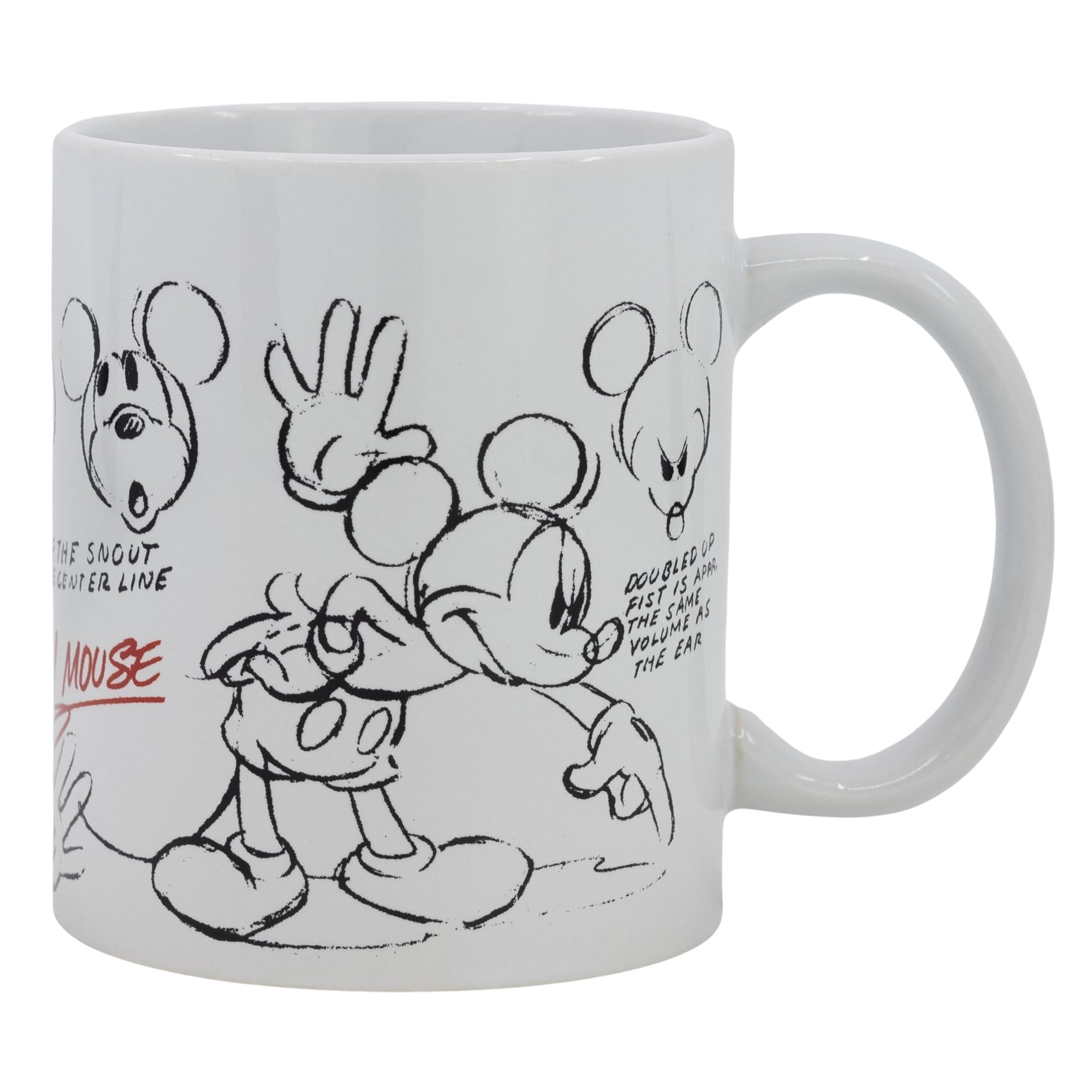STOR Ceramic Mug 325 ML in Gift Box Mickey Mouse Vintage YA