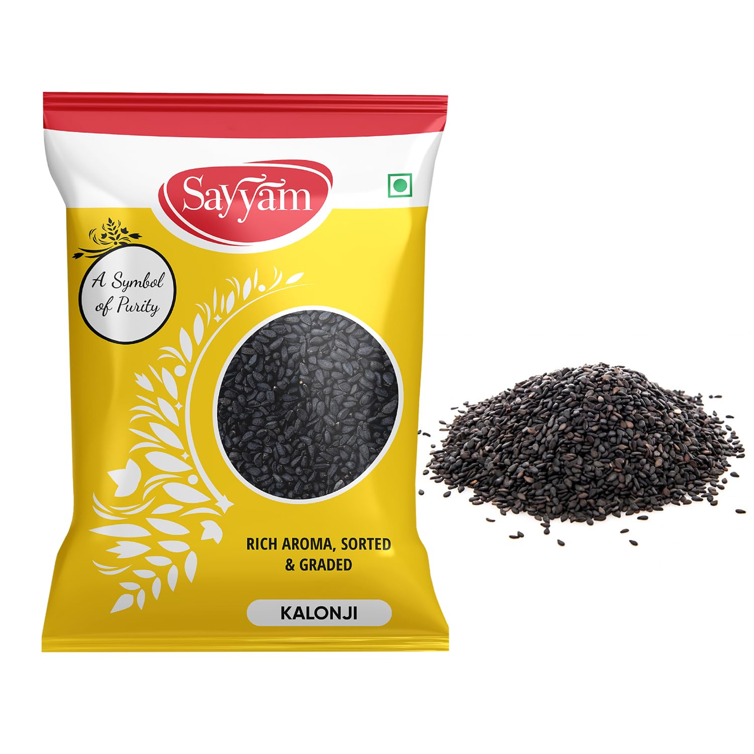 Sayyam Kaala Jeera -100gms | Kalonji | Black Cumin (Kadu Jeera) | Authentic Kali Jiri Seeds | Ayurvedic Jeera | Cumin Seeds | Mangrella Seeds | Kalo Jira Seed | Kamakasturi Seeds | Bitter Cumin Seeds | Nigella Seeds