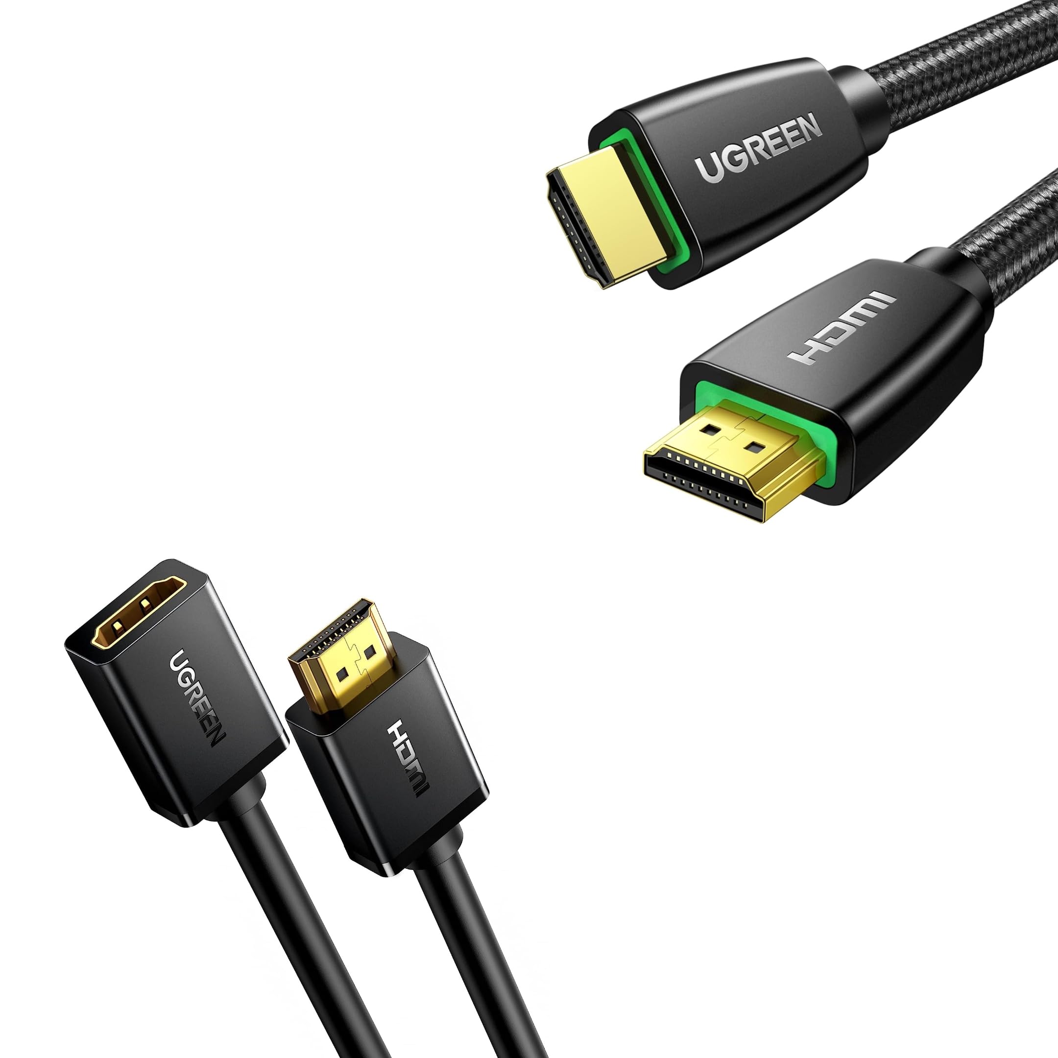 Amazon.com: UGREEN 4K HDMI Cable 6.6FT,18Gbps High Speed Braided