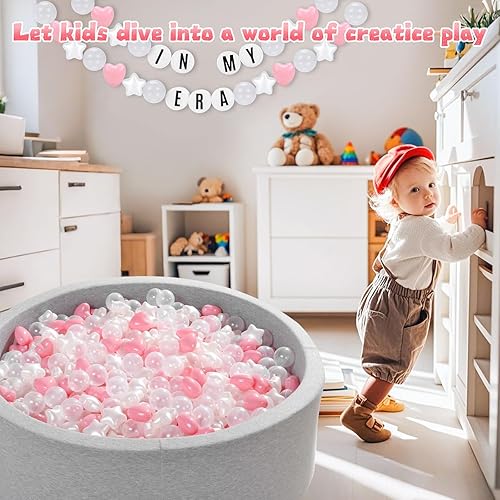 Miniatura 2 de Ball Pit Balls Pack of 100 200 500 - Star and Round Set BPA Free Phthalate Free Non-Toxic Crush Proof Play Balls Soft Plastic Balls for Toddlers