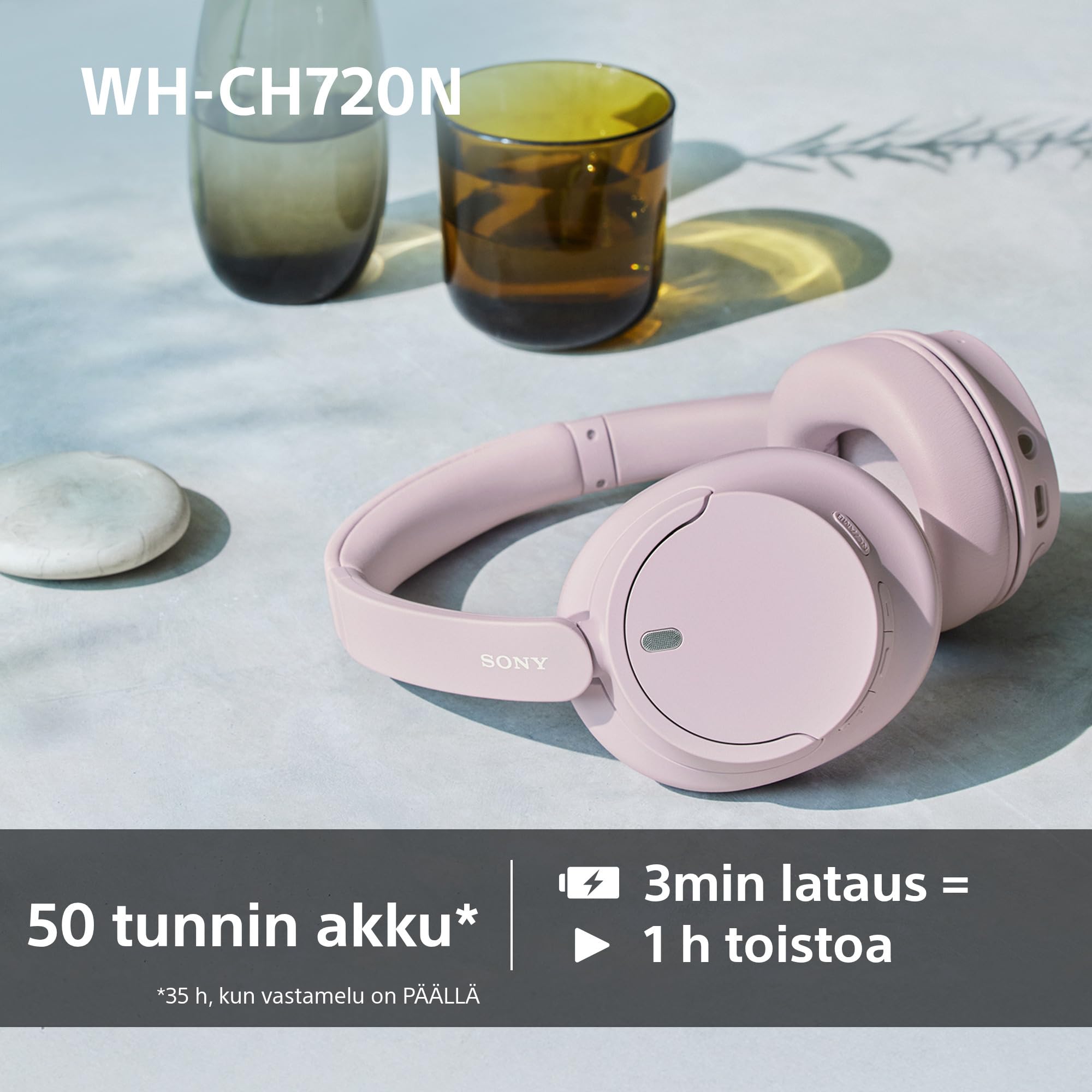 Sony WH-CH720N Wireless Bluetooth Headphones with Noise