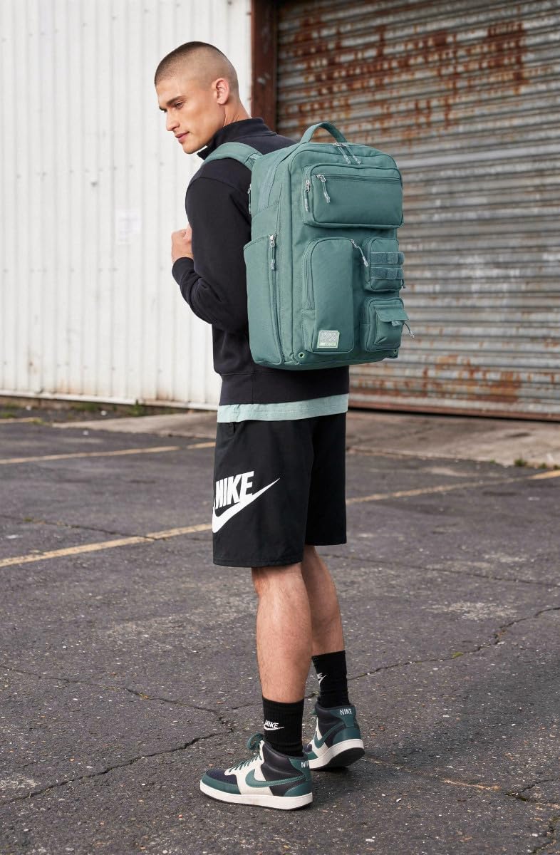nike backpack with shoes Utility Elite 2.0, Black/Black/White, MISC: Clothing, & Jewelry Sporty Nike Expression Price_3_$50 – $100 Color:Anti-Freeze BLACK MAGIC TACKLE Light