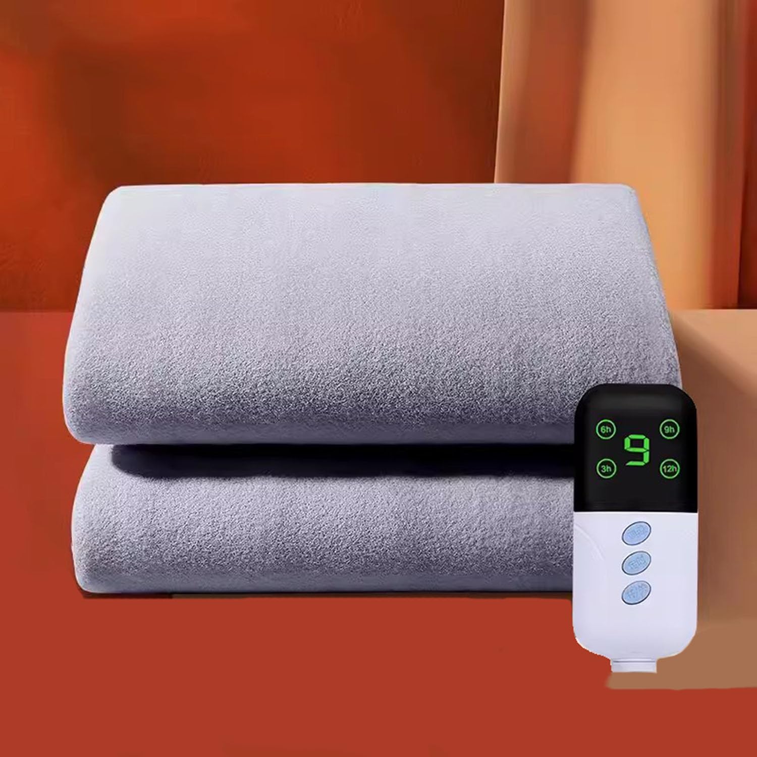 Warm Heating Blanket, Flannel Electric Blanket, Colorful