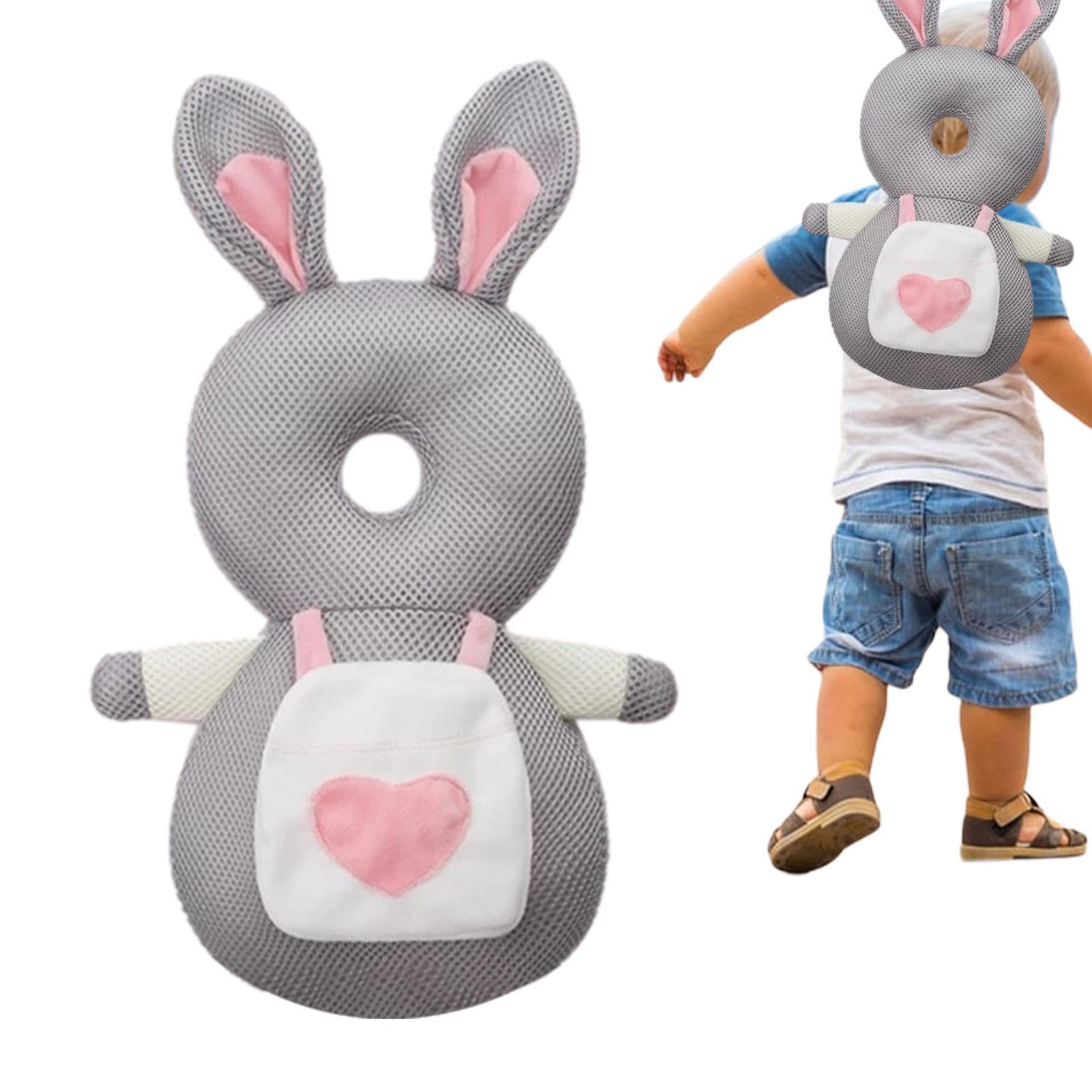 Protector de cabeza – Almohadilla de seguridad para – Bonito cojín transpirable y de protección para la cabeza, almohada para caminar, cojín para gatear