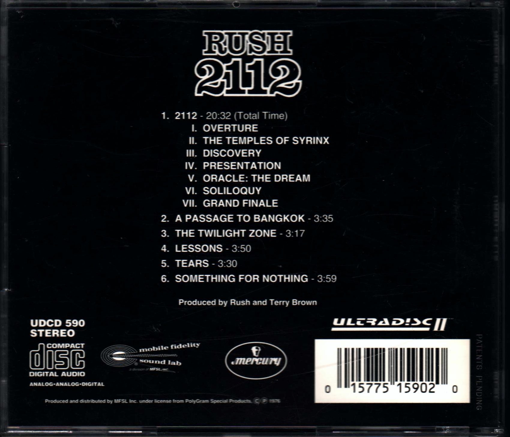 2112/Ultra Disc