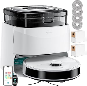 💎 70% MEGA DEAL! Lefant M3 Robot Vacuum Cleaner Washer 12000 Pa, Multifunctional Station, Double Rotary Mop 200 RPM, DToF Navigation, Obstacle Avoidance PSD, 220min, 30 Water Level Settings