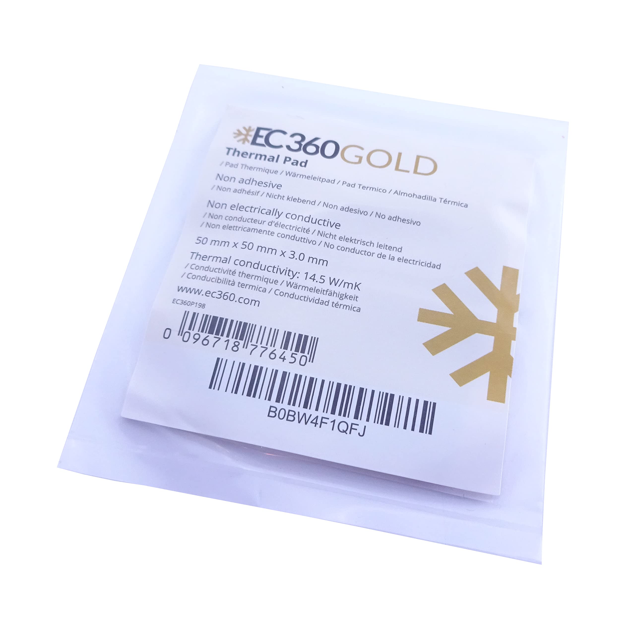 Tampon Thermique BSFF 80x40x0.5mm - Conductivité Thermique