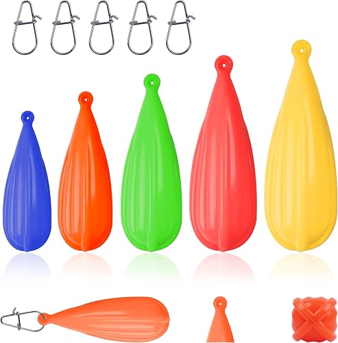 Fishing Practice Casting Plugs plug, 5 Mixed Colors