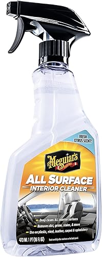 Meguiar's Limpiador de interiores para todas las superficies limpiador de interiores multiusos que limpia de forma rápida y segura todas tus