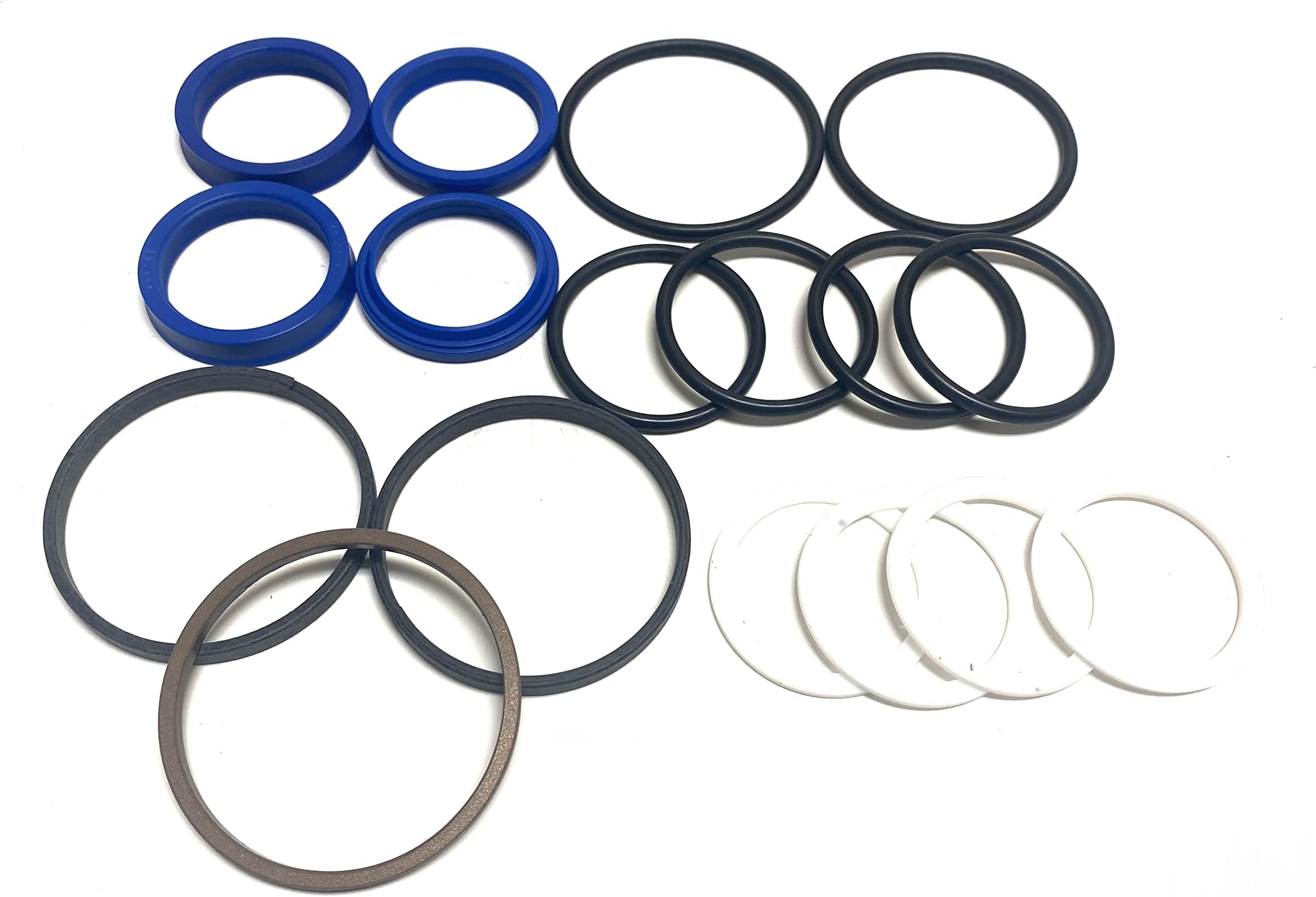 Power Steering Cylinder Seal Kit Replacement for Ford Tractor 3230 3430 3930 4130 4630 4830 5030 5610 6610 6810 7610 7710 7810 7910 CAR4910 8395 77 762