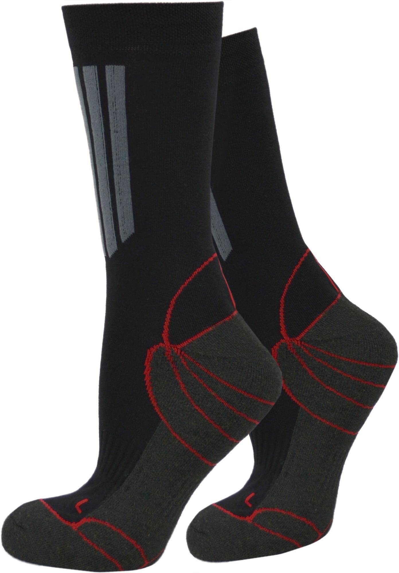 normani 5 Paar X-Static Socken mit Silberfäden und Coolmax - gegen Fußgeruch (Sport & Funktion)