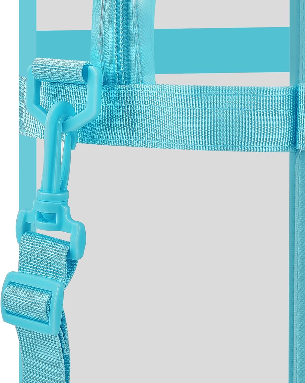 USPECLARE Clear Tote Bag for Stadium Events, 12x6x12 Transparent Stadium Bag for Work, Sports Games,Gym，Concerts - Image 6