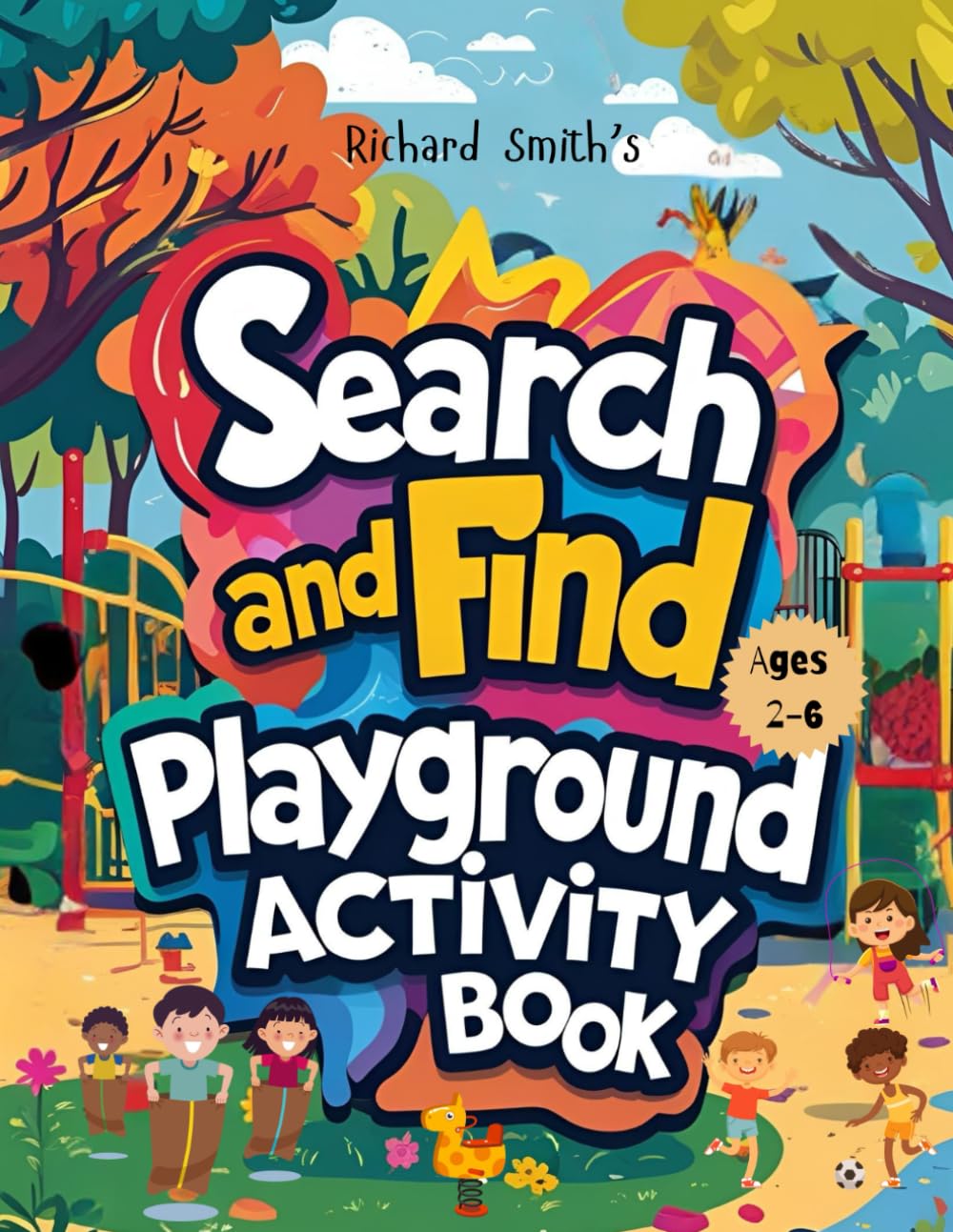 Richard Smith's Search and Find Playground Activity Book: The Ultimate Hide-and-Seek Adventure… On Paper (Search and Find Activity Books)