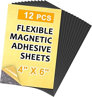 Picture Size Sticky Magnet Paper