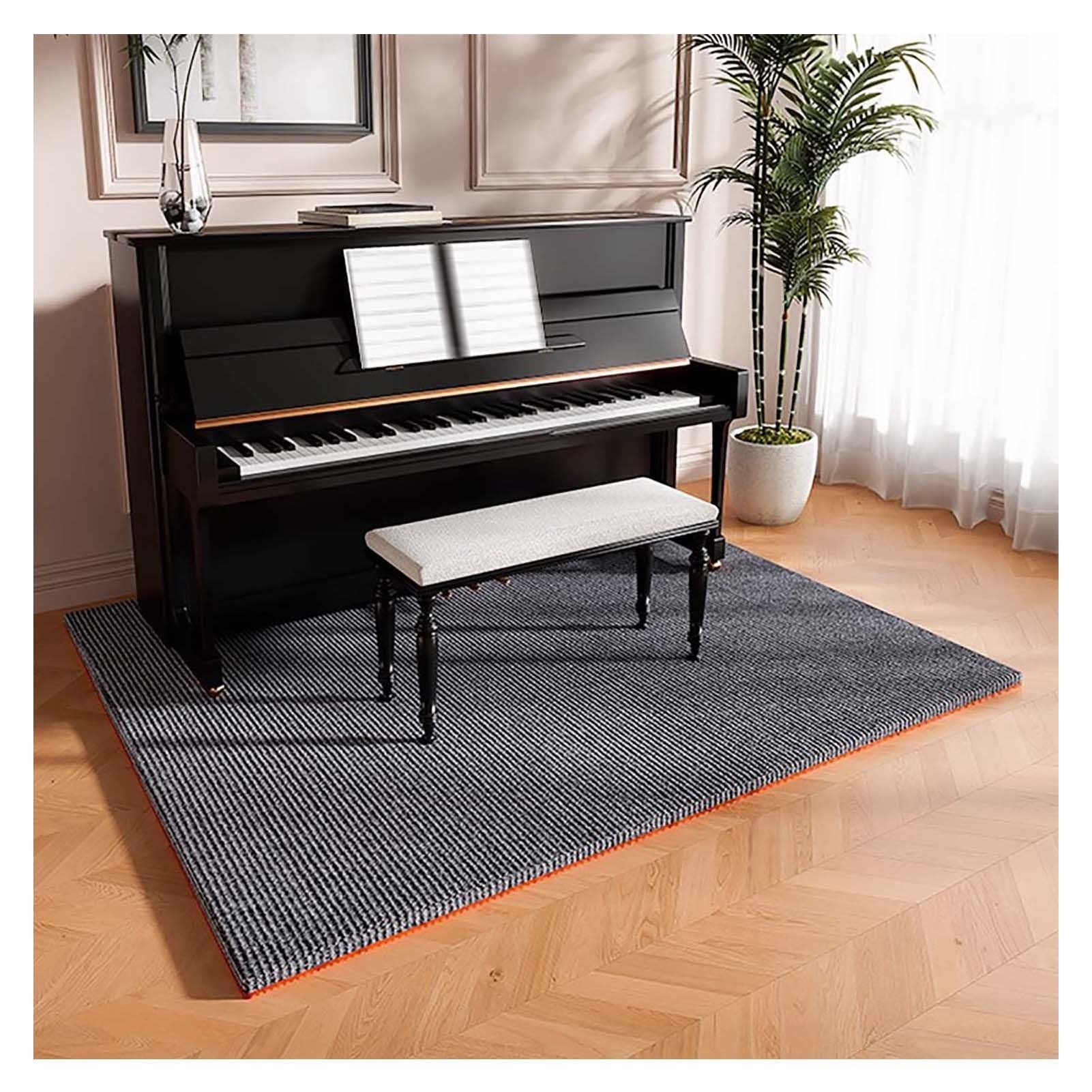 Tapis épais absorbant les chocs pour la maison et insonorisation piano droit