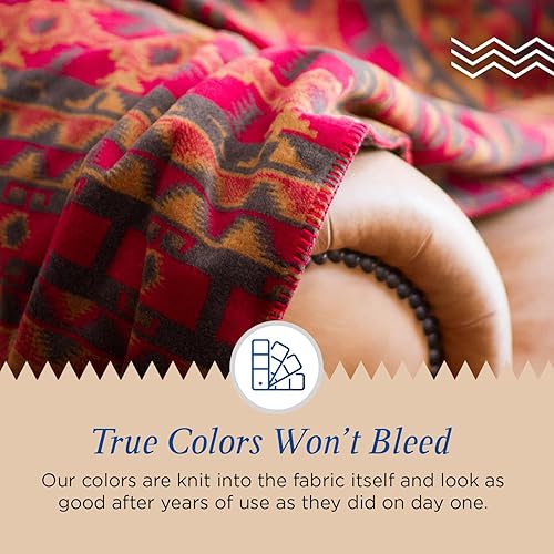 Miniatura 4 de Denali Ultimate Comfort - Manta Western con tecnología ligera de microfelpa con diseño Earth Spirit (60 x 70 pulgadas)