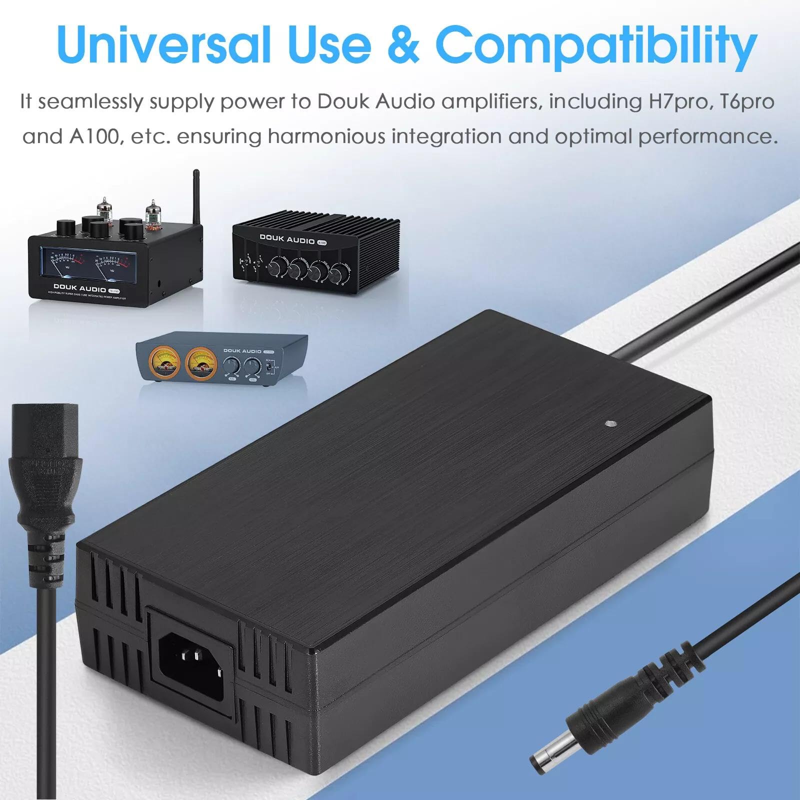 Uniwersalny adapter zasilający DC 48V 10A 480W 100-240V Transformator do wzmacniaczy (48V/10A)