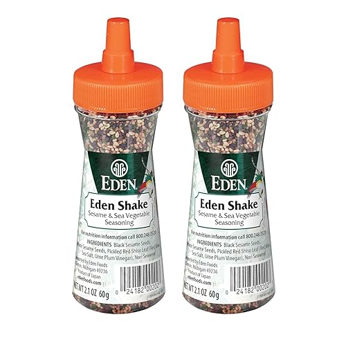 Aderezo de sésamo y vegetales marinos, Eden Foods, Eden Shake, 2.1 oz (60 g)