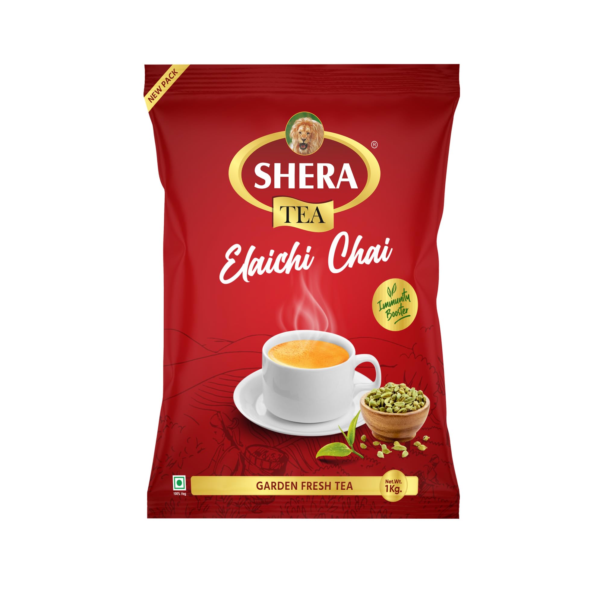 Shera Tea Premium Elaichi Chai 1 kg Red-picture-32