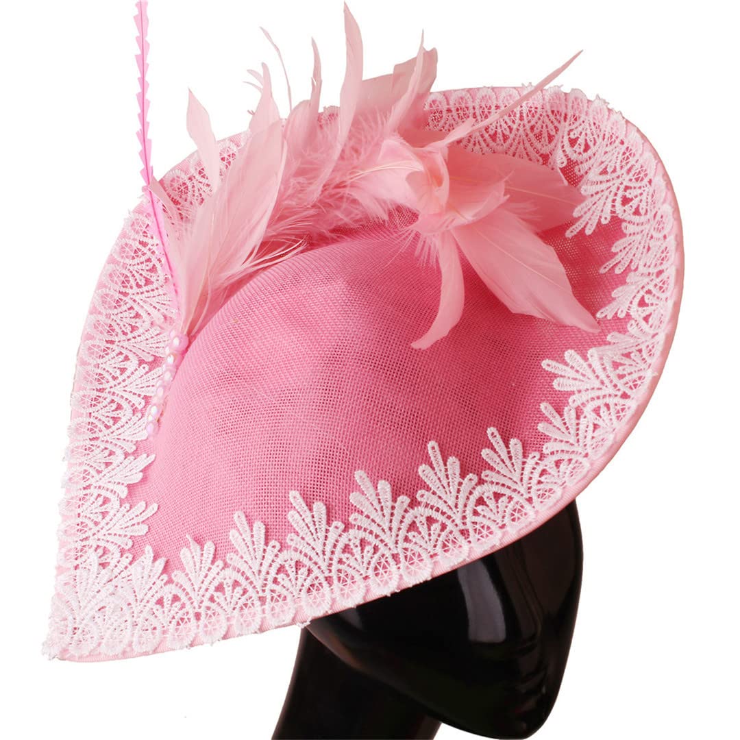 Tocado Grande Para Boda, Accesorios Para El Cabello Para Mujer, Tocado Grande Para Fiesta, Tocado De Plumas, Diadema Con Pinza Para El Pelo