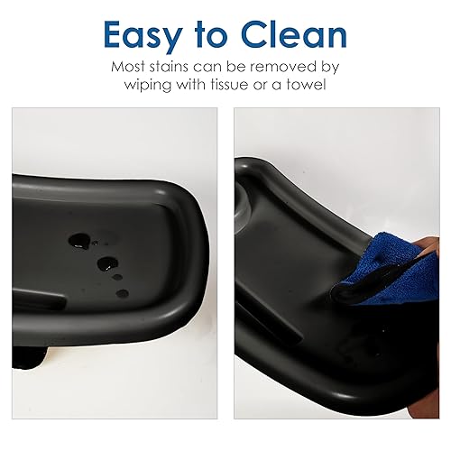 Miniatura 4 de Bandeja universal 3 en 1 para refrigerios para cochecito, bandeja universal para aperitivos con soporte para portavasos para cochecito, clip