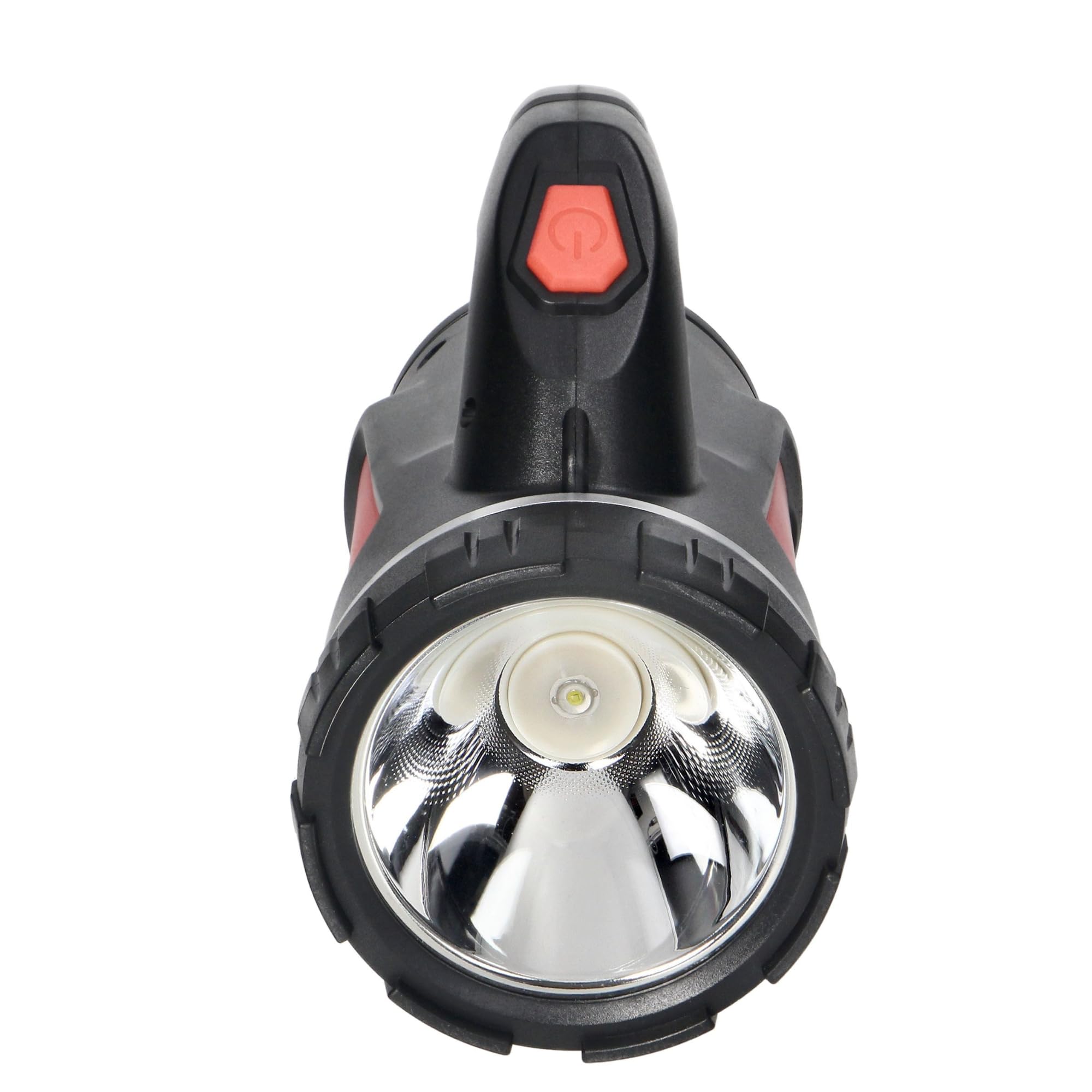 Torcia Led Ricaricabile IPX3 Torcia Led Potente Professionale con 4 Modalità di Lavoro CREE 3W + COB 1W Batteria Inclusa da 1200 mAh Ricarica MicroUSB