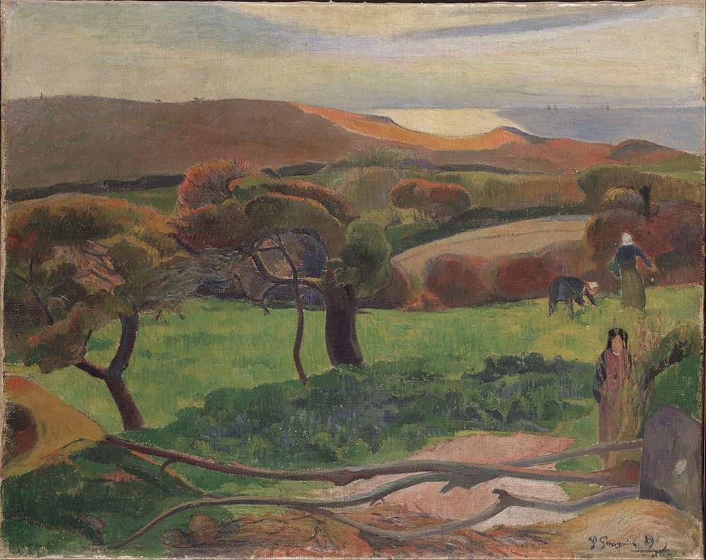 Tableau Bretagne Paul Gauguin : grand format semi-gloss anti-reflet
