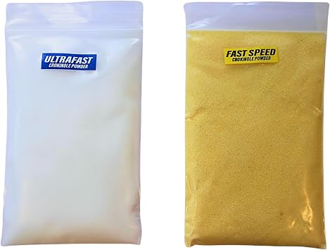 Fast & Ultra Fast Speed Crokinole Board Powder / Shuffleboard Wax 80 Grams Each