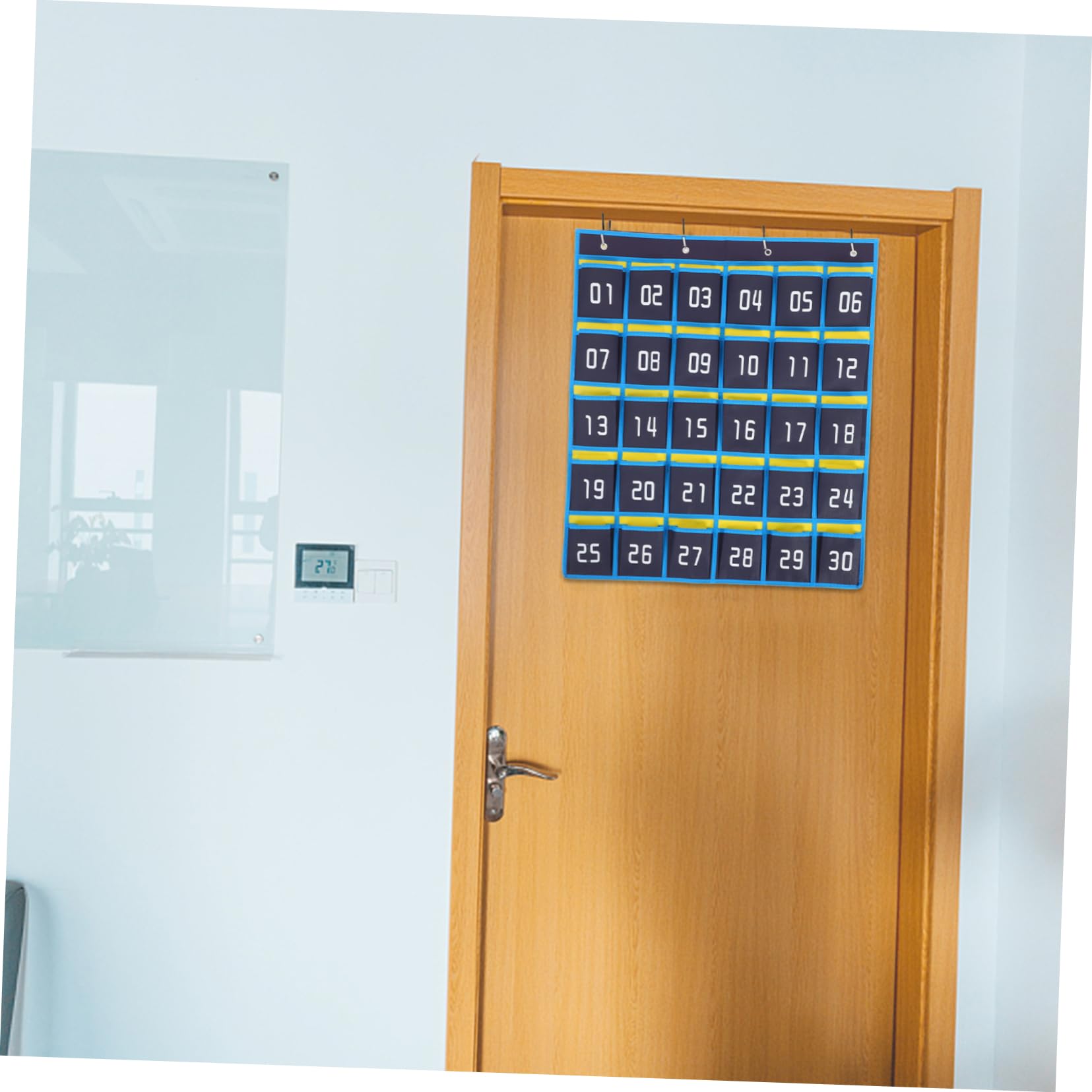 Anneome Borsa Da Appendere Al Muro Numerate Organizer Per Cellulare e Cancelleria Supporto Per Telefono Da Appendere Contenitore Versatile Per Classe