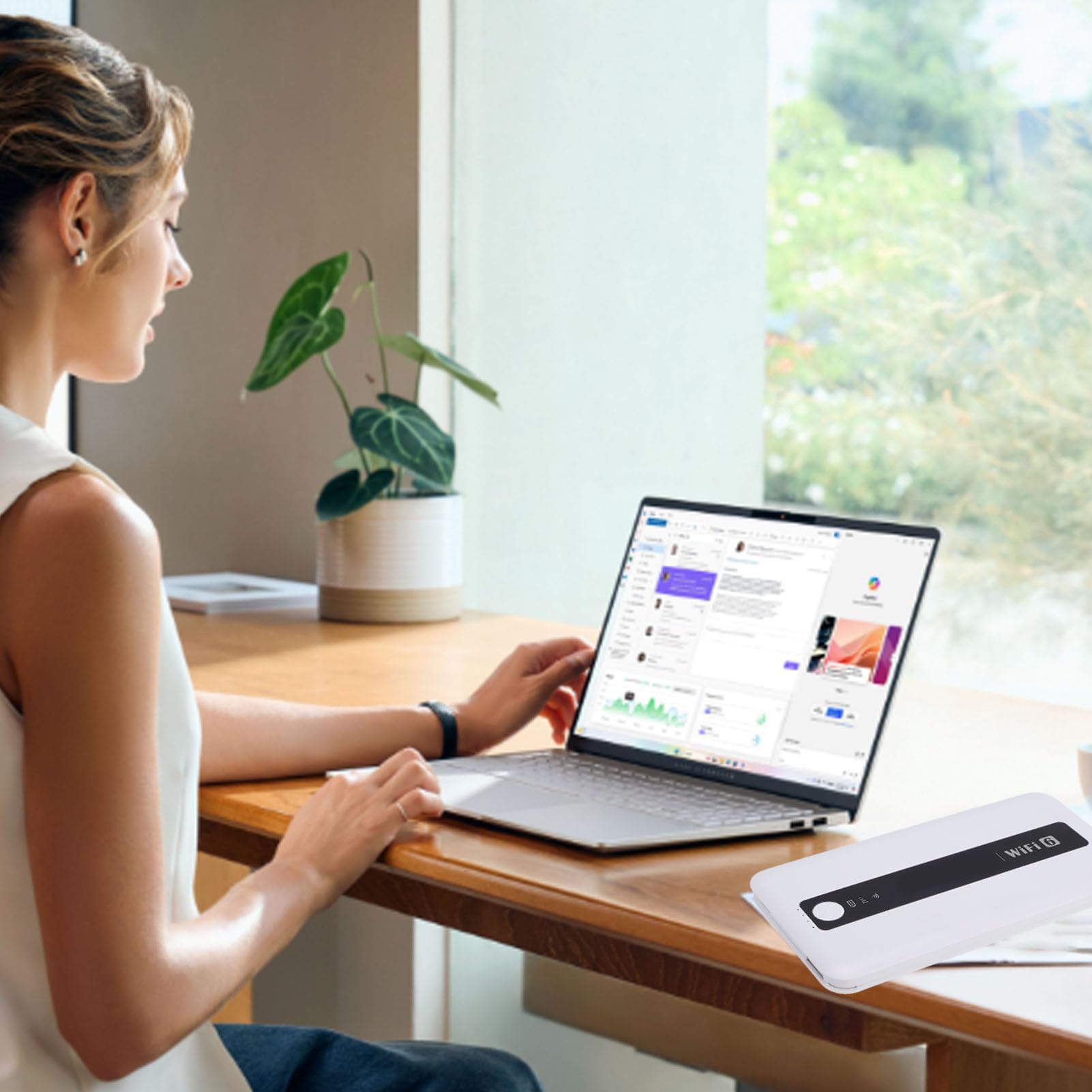 Generic Hotspot WiFi Portatile Compatibilità della Scheda SIM Ampia compatibilità del Dispositivo Router 4G LTE per Europa Asia Africa per Console di Gioco