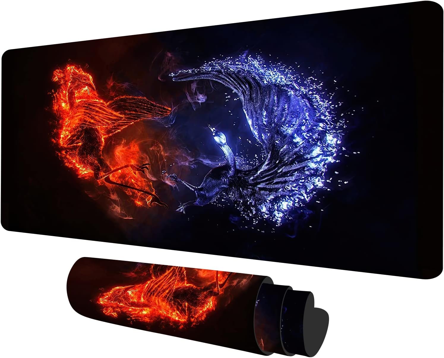 Board Game MTG Playmat 23.6x13.7 inches Mousepad Play Mat for TCG CCG Big Table Card Game Mats MatsDeck Playmat Computer Desk Mat