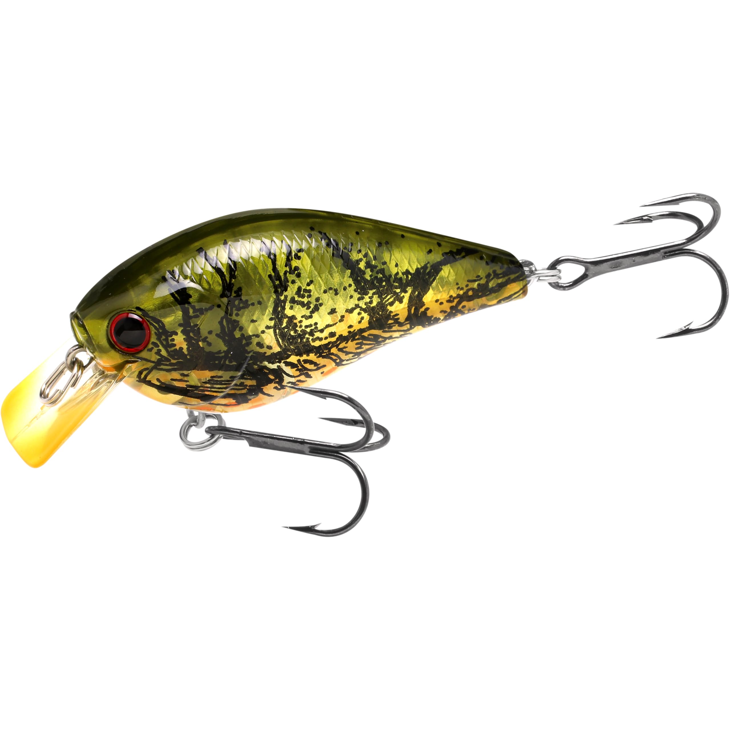 LUCKY CRAFT 1.5DRS Deep Rattle Sound Crankbait Fishing Lures, Shallow Diving Trout and Bass Lures, 3-4ft Depth, Square Bill Crankbait, Saltwater