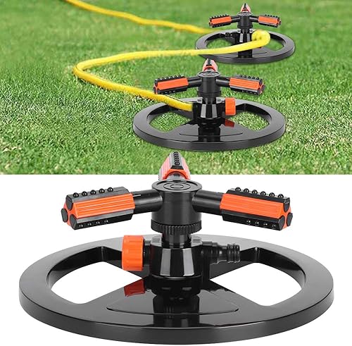 Miniatura 2 de Aspersor de jardín, estable y duradero, ángulo ajustable, ahorro de agua, conveniente para regar el césped, regar flores, enfriamiento de techo para