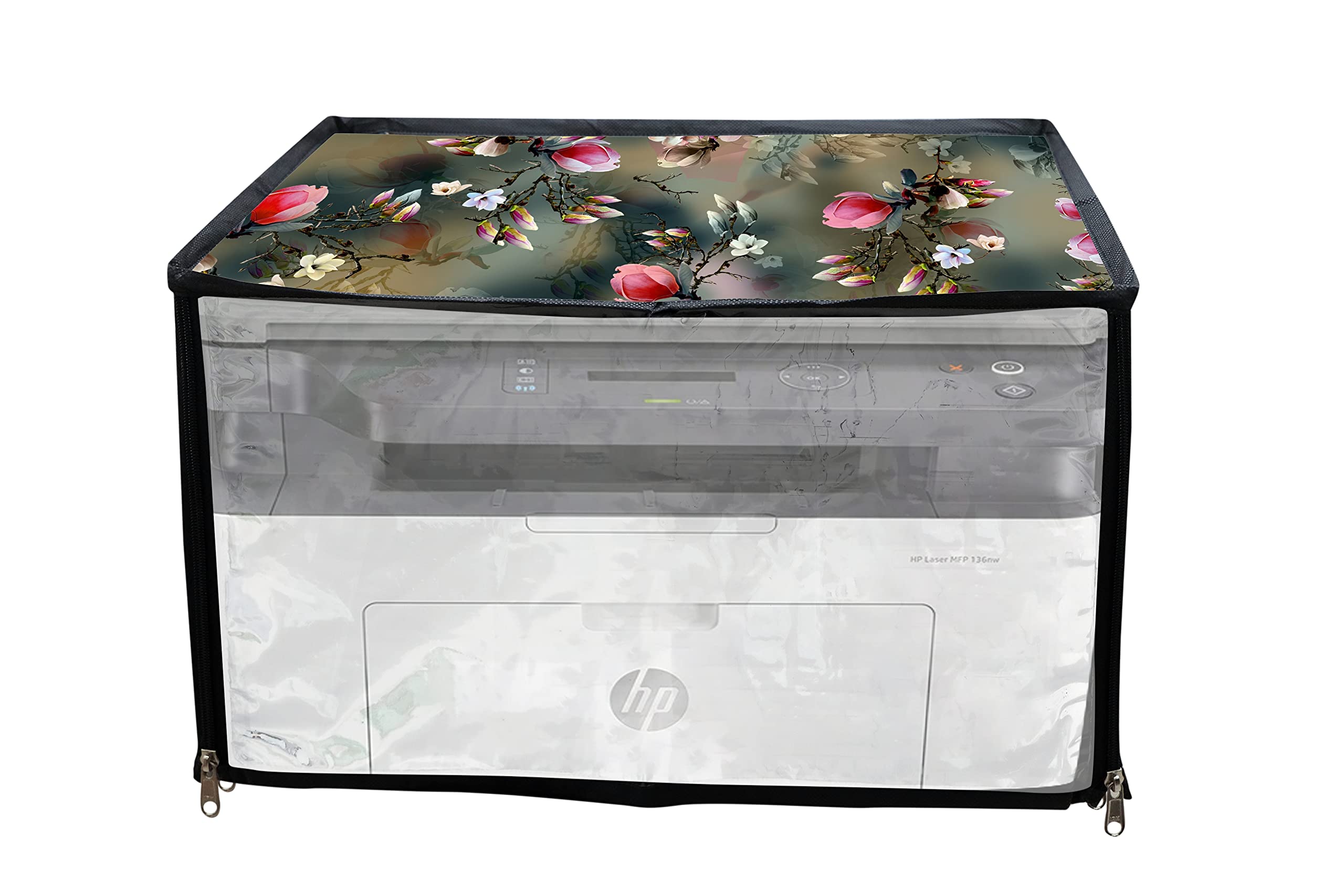 HomeStore-YEP Printer Cover for HP MFP 136w Multi-Function Laser Color Printer with Zipper for Dust Protection (Green) (B0BY5MXWJW) Amazon Price History, Amazon Price Tracker