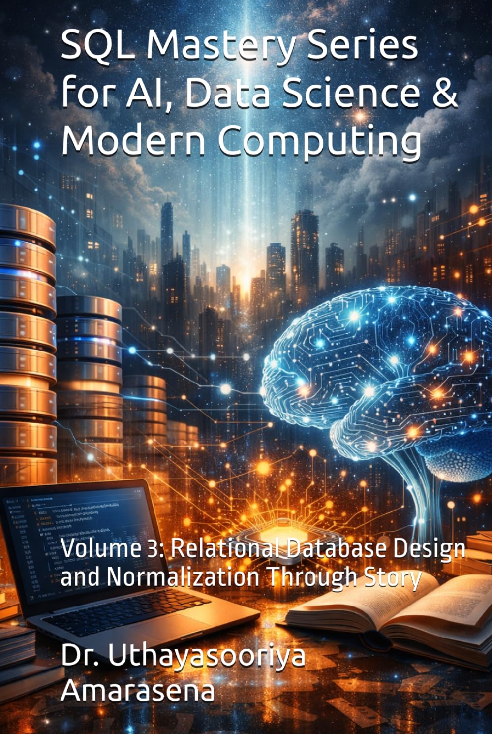 SQL Mastery Series for AI, Data Science & Modern Computing: Volume 3: Relational Database Design and Normalization Through Story