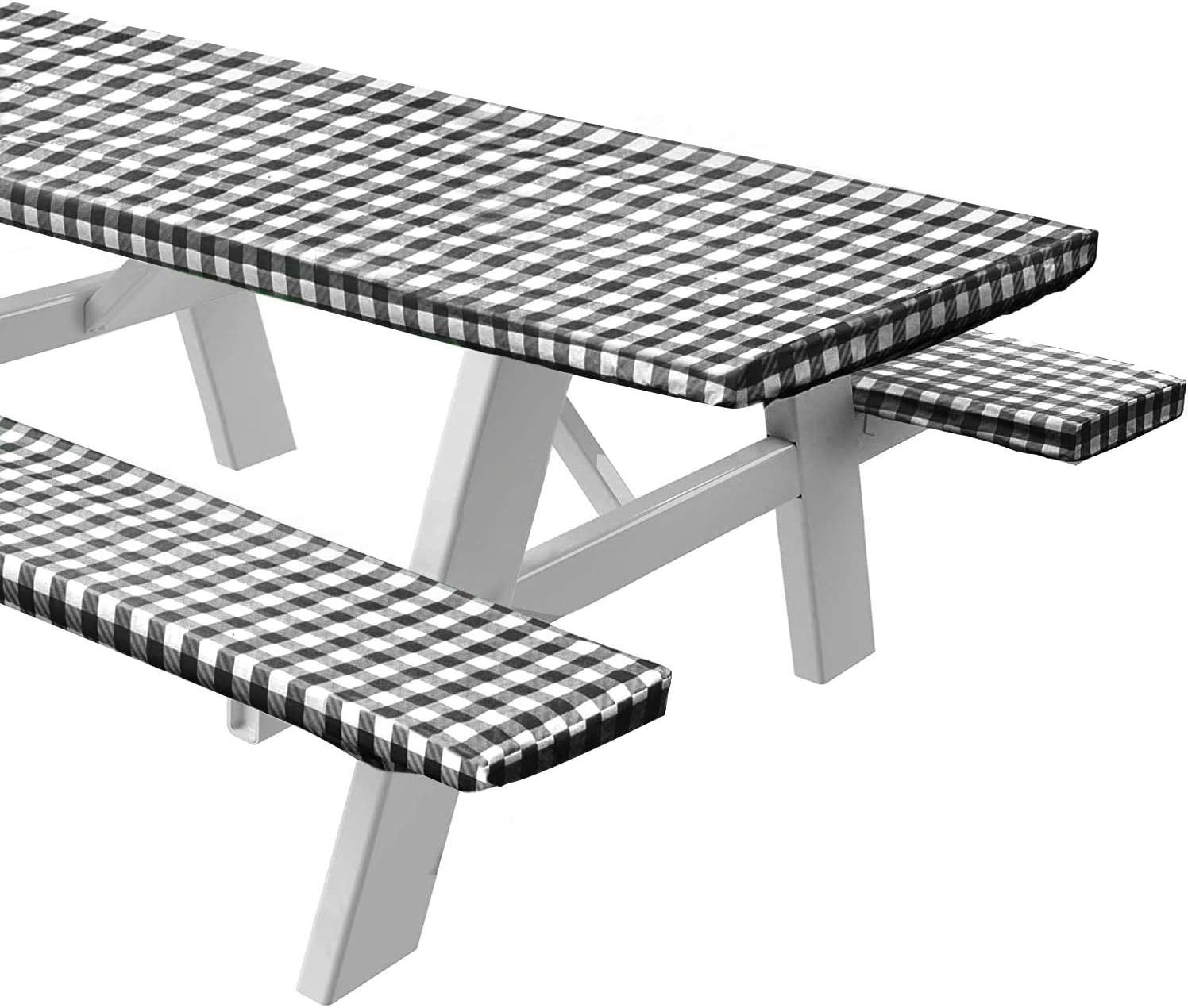 Picnic Table cover With Bench Covers Fitted With Elastic